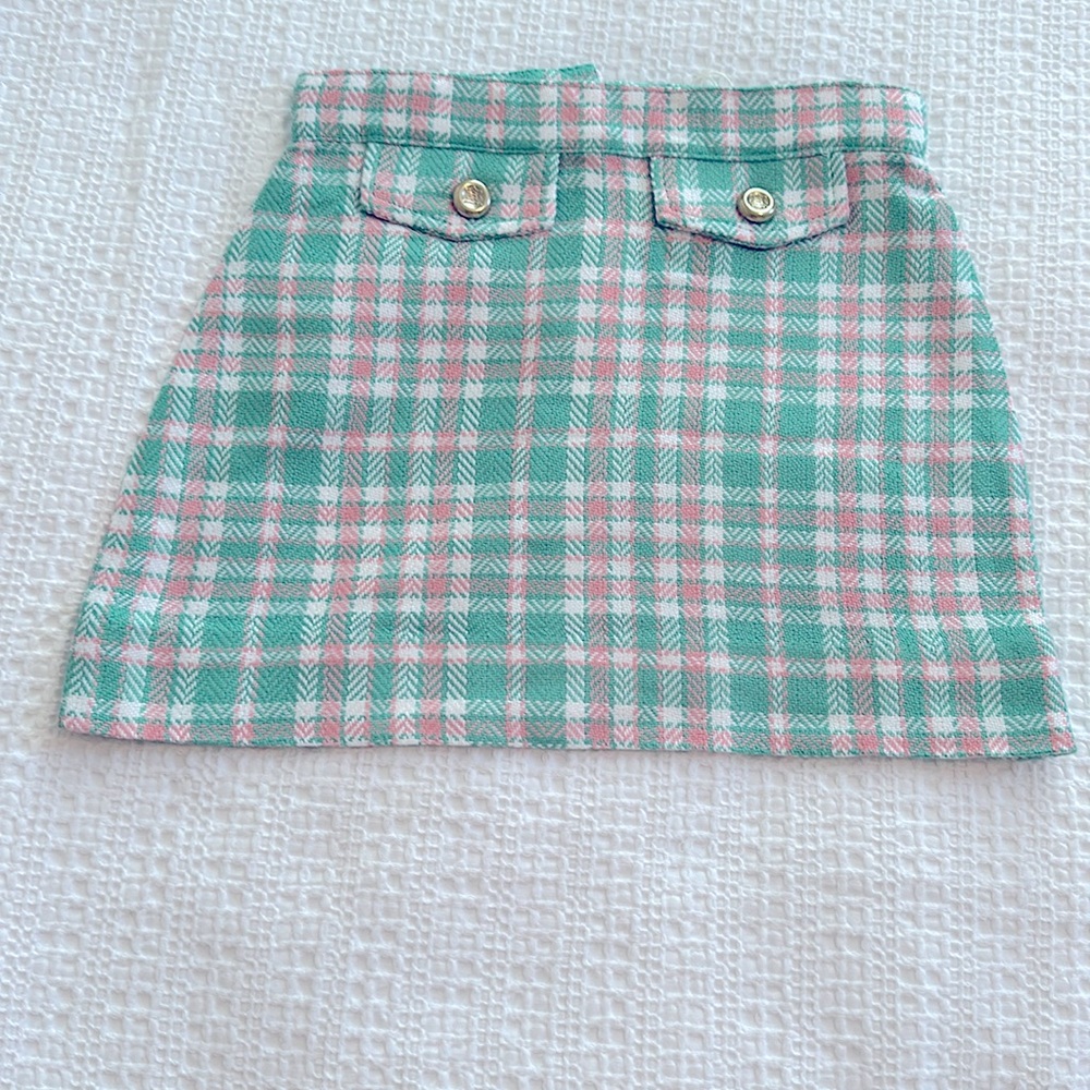 TBBC Perrin Pocket Skirt. Acrylic.  Palm Beach Pink. Size 6 girls. NWT